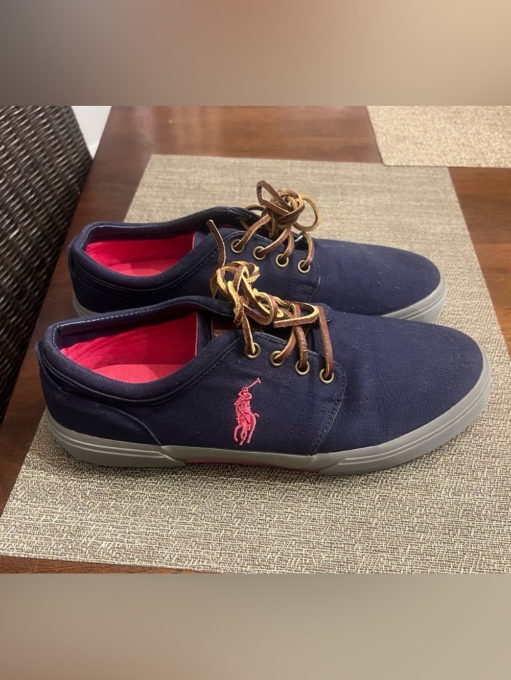 Ralph Lauren Polo sneakers navy blue